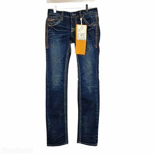 Buckaroo Jeans Buckle Embro Brush Domingo Slim Str